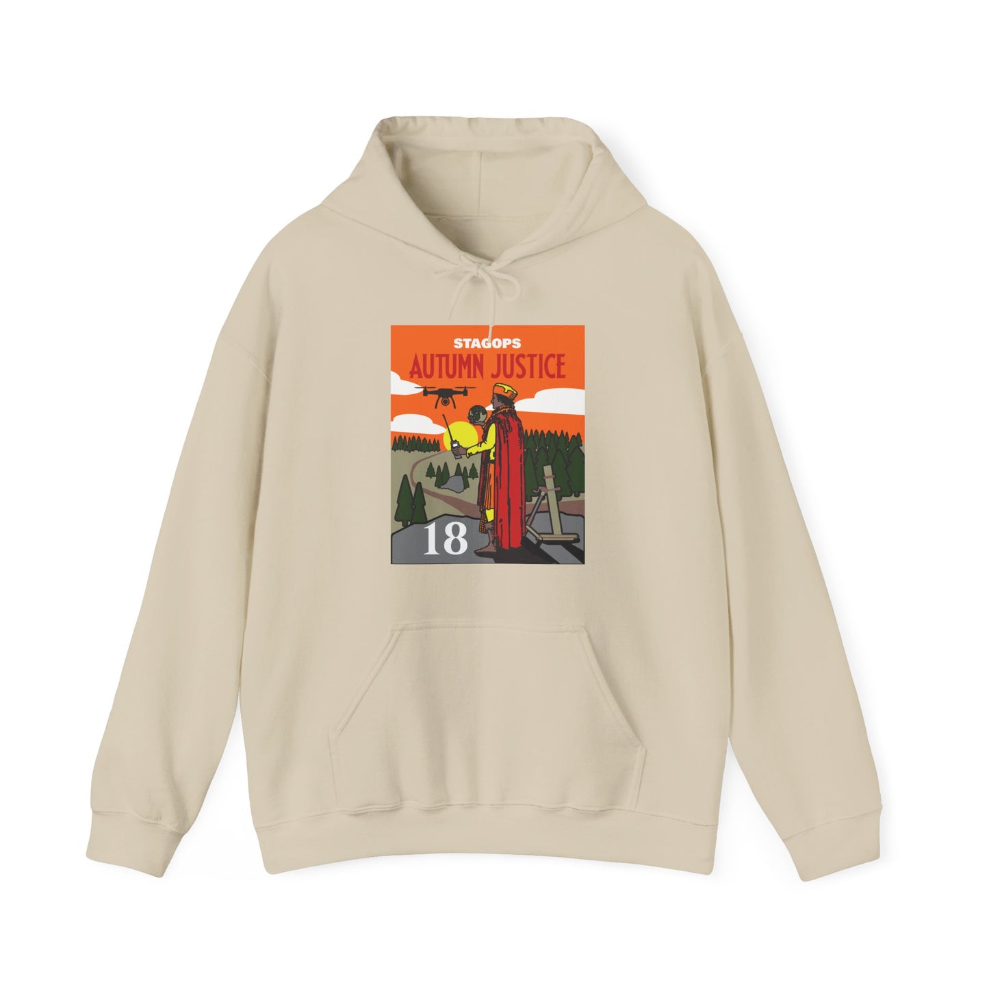 Autumn Justice 18 Hoodie
