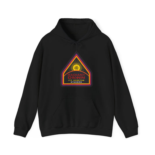 RADIANT DAWN Hoodie- single logo print