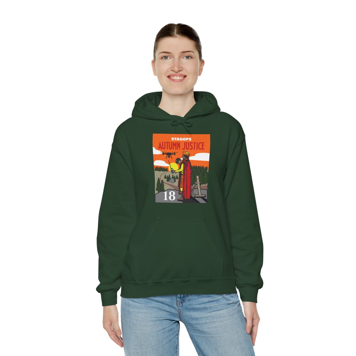 Autumn Justice 18 Hoodie