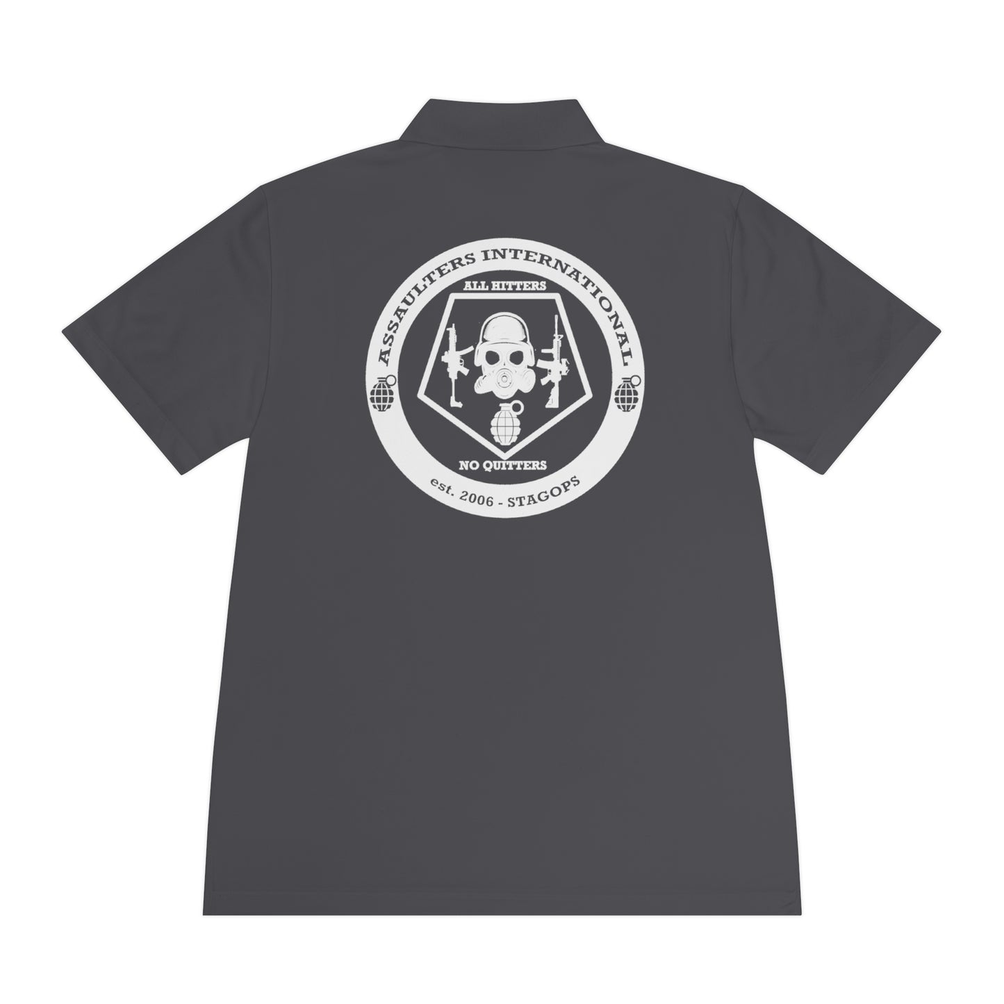 International Assault Workers performance Polo Shirt (Double Print)