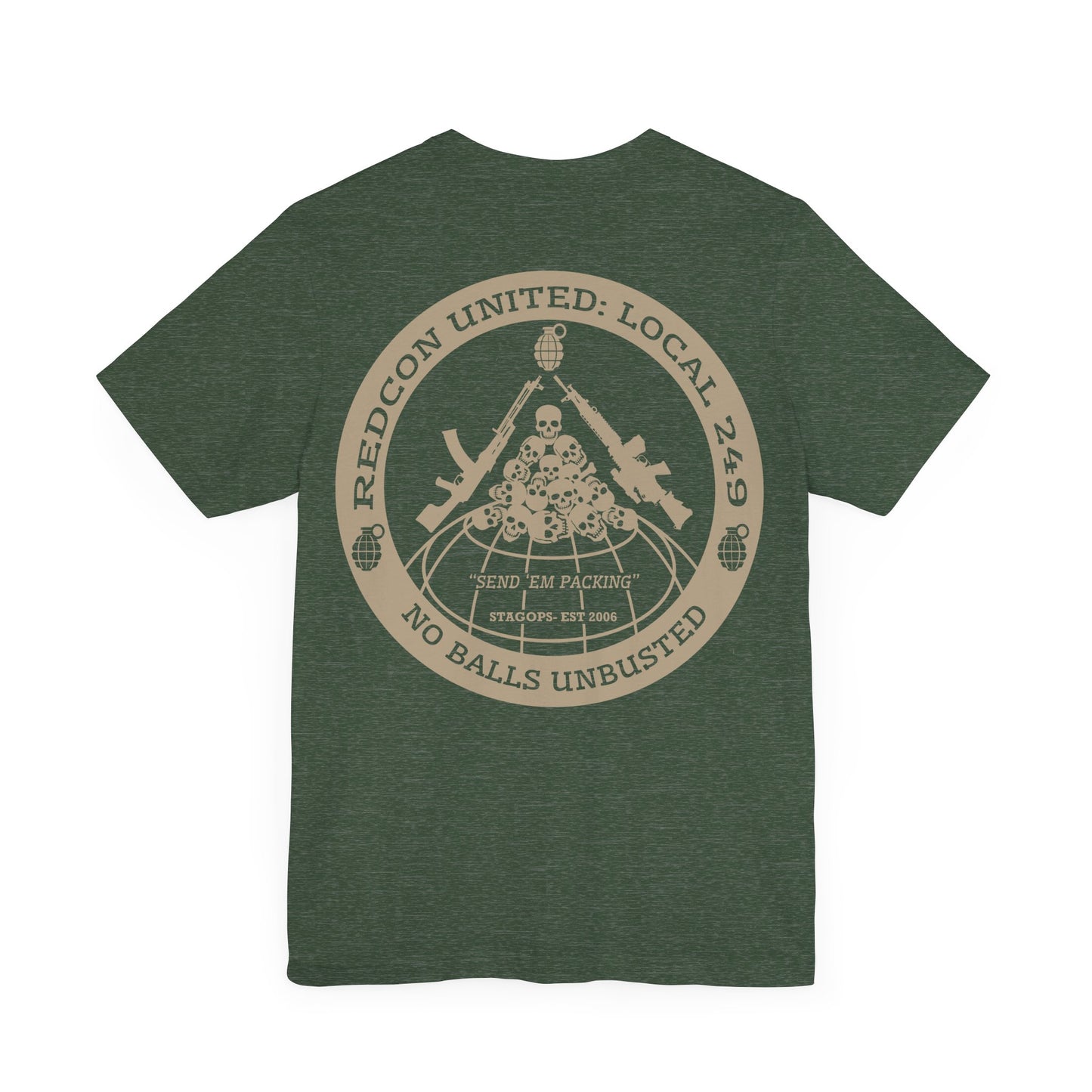 REDCON UNITED (double sided print) Tee