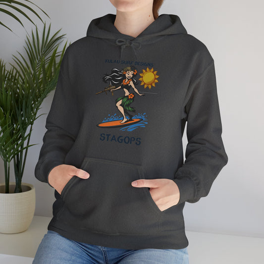 KULAU SURF RAIDERS HOODIE (double sided print) (EXCLUSIVE*)