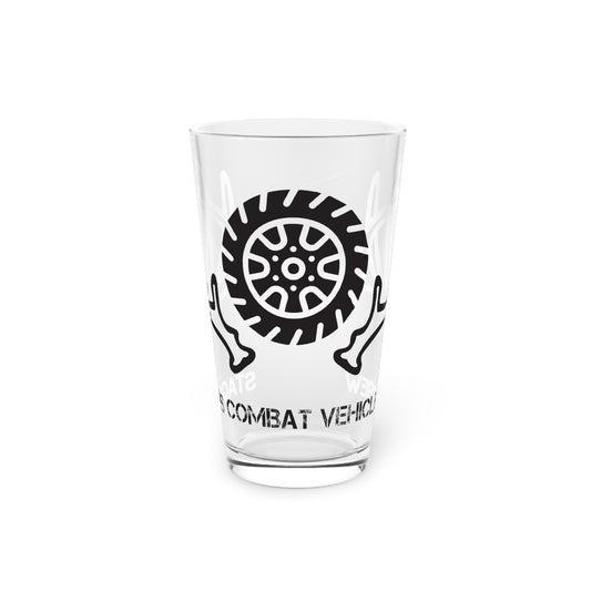 Combat Vehicle Crew Pint Glass, 16oz
