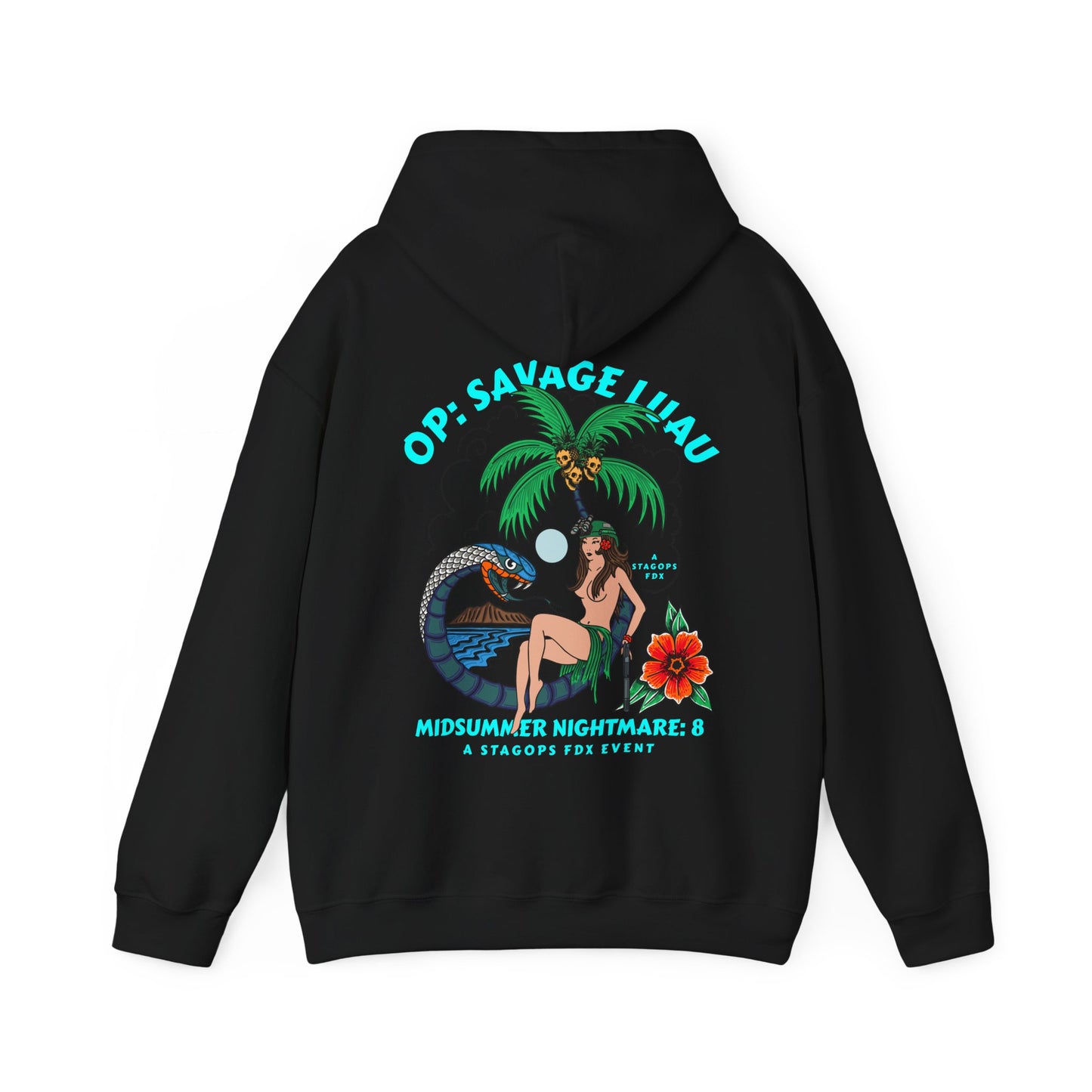 Midsummer Nightmare 8 Hoodie (double sided print)