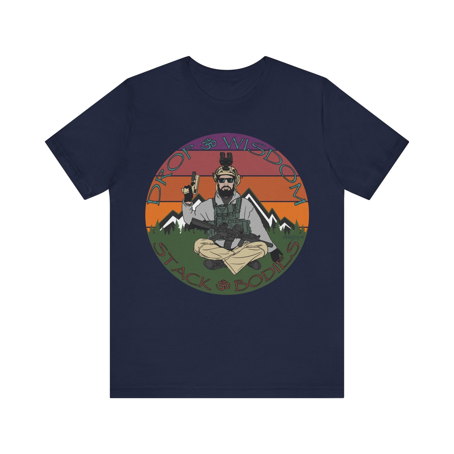 Drop Wisdom, Stack Bodies (GURU) Tee