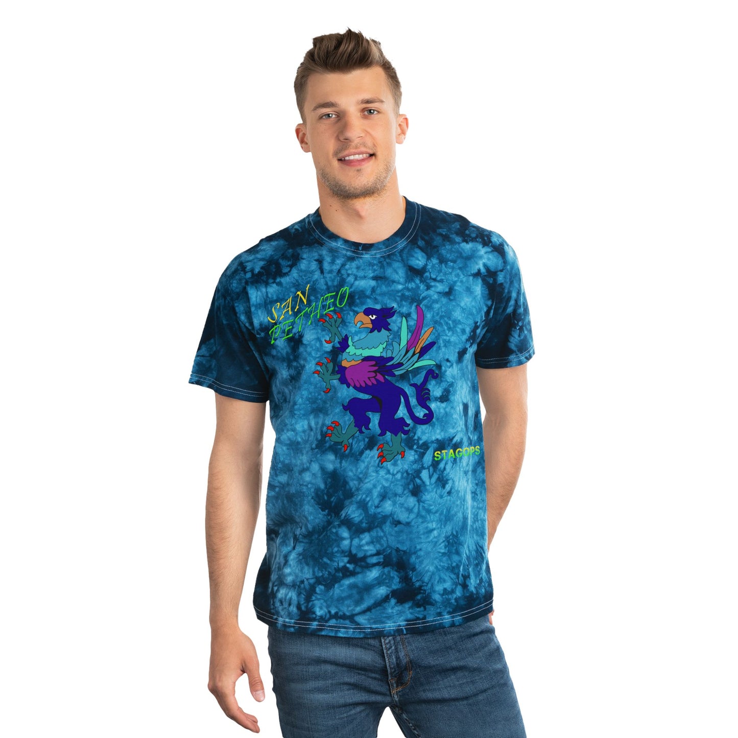 Quetzlgriff Tie-Dye Tee
