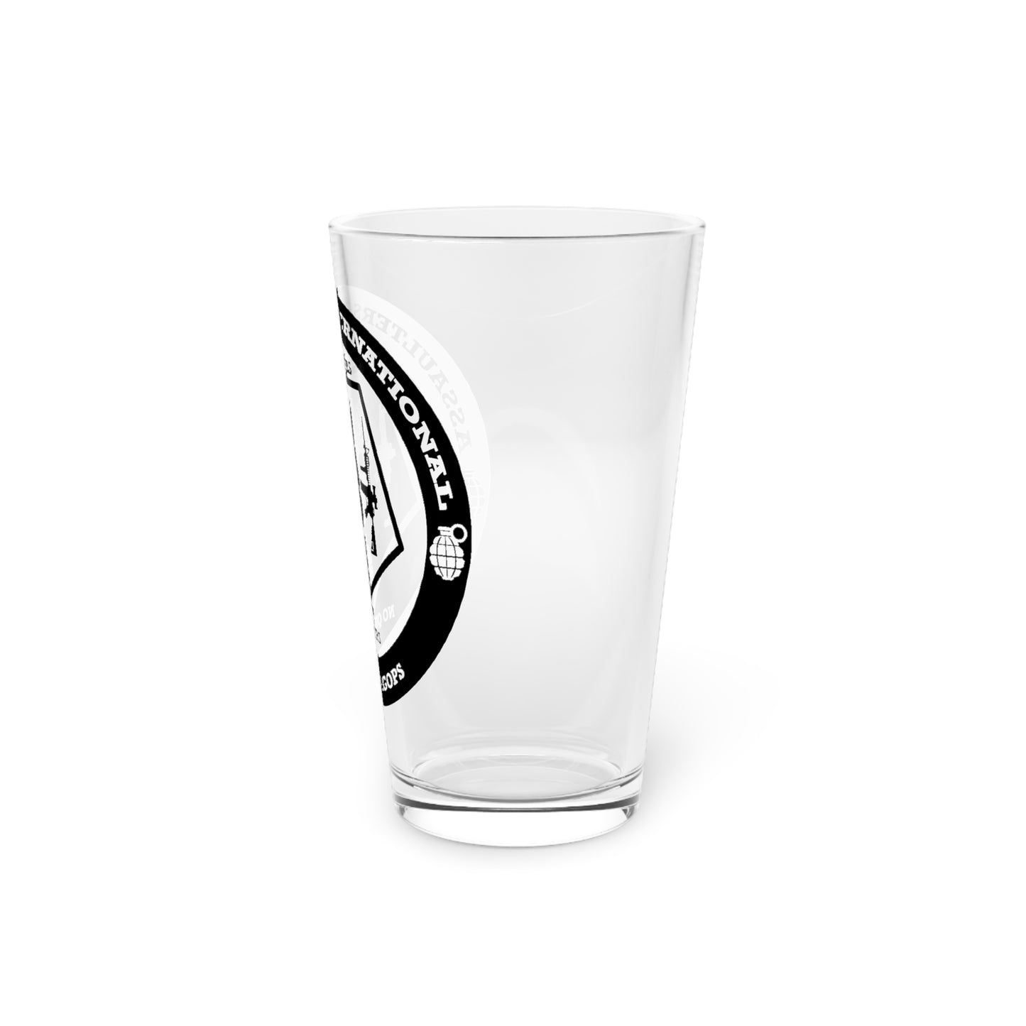 Assaulters International Pint Glass, 16oz