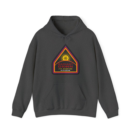 RADIANT DAWN Hoodie- single logo print