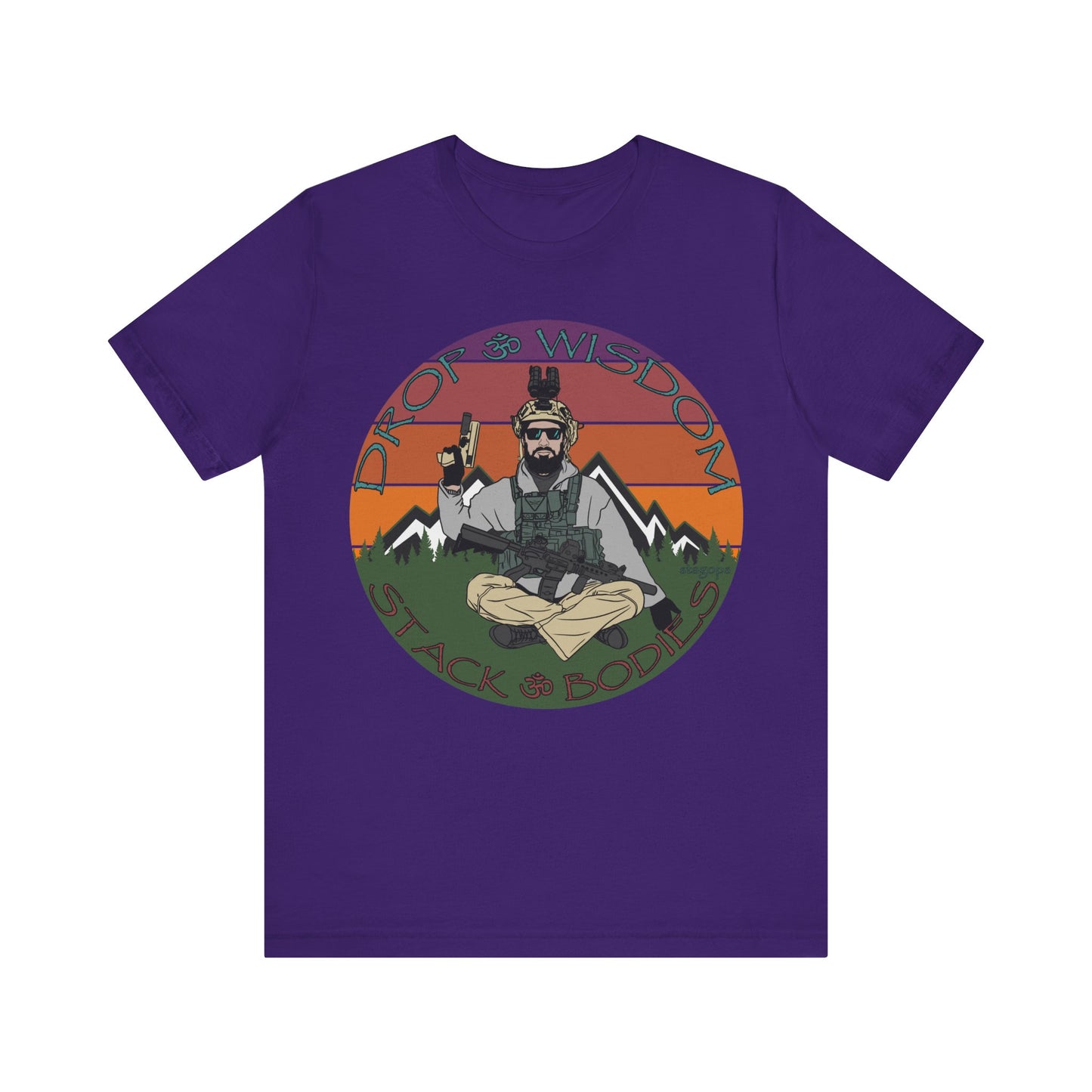 Drop Wisdom, Stack Bodies (GURU) Tee