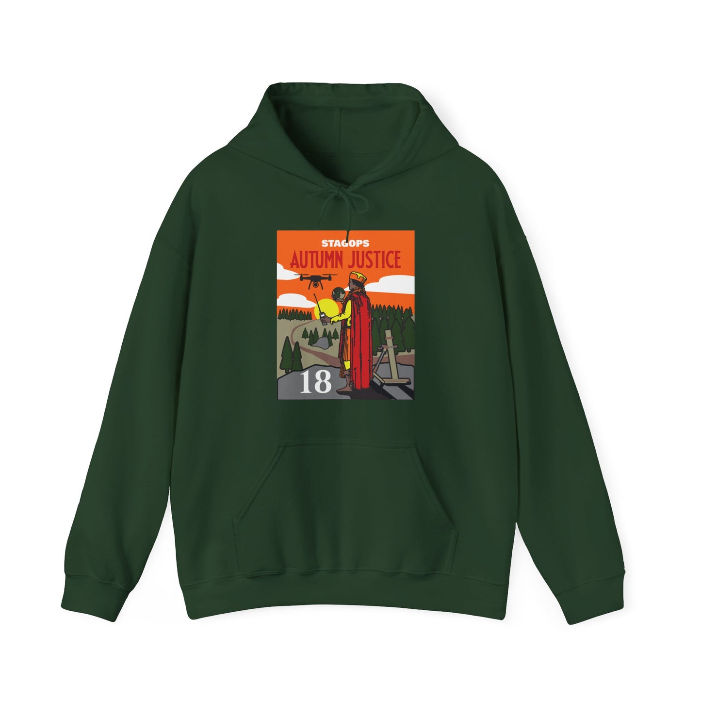 Autumn Justice 18 Hoodie