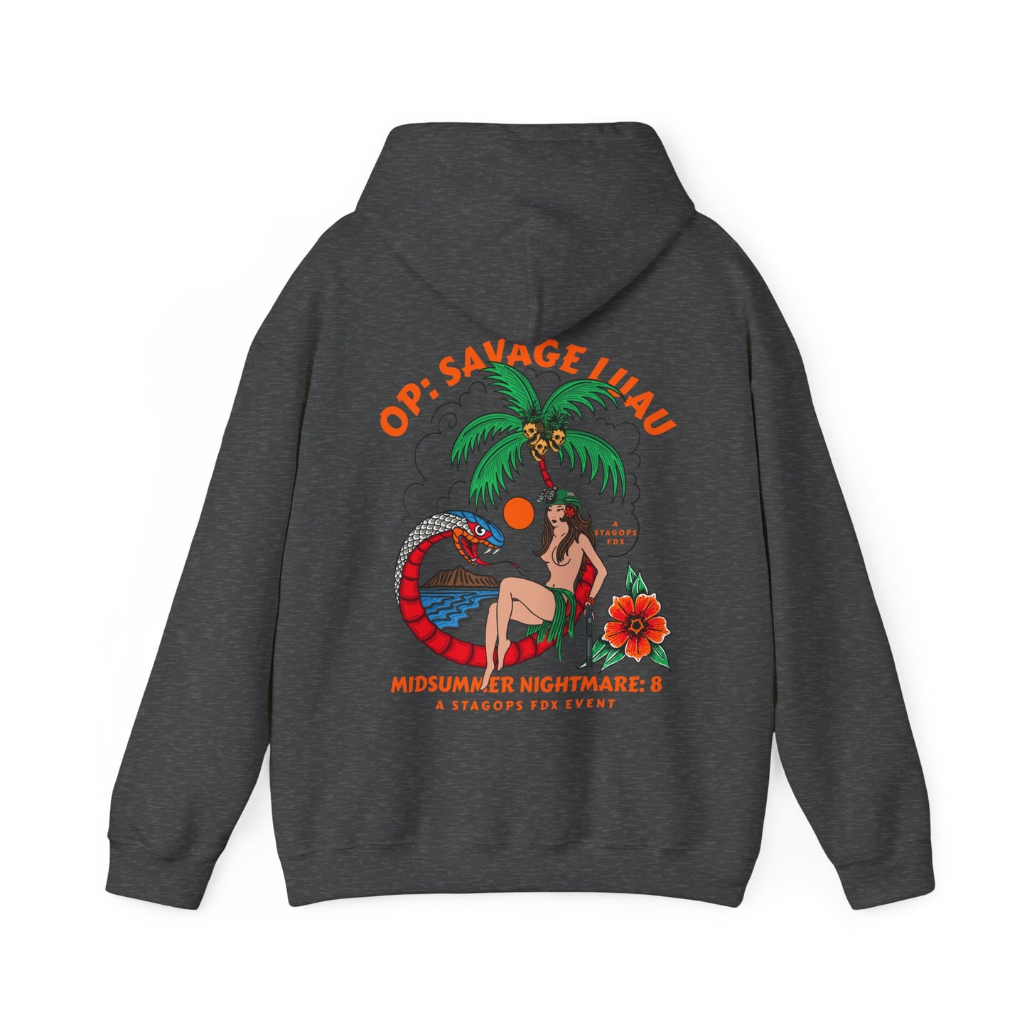 Midsummer Nightmare 8 Hoodie (double sided print)