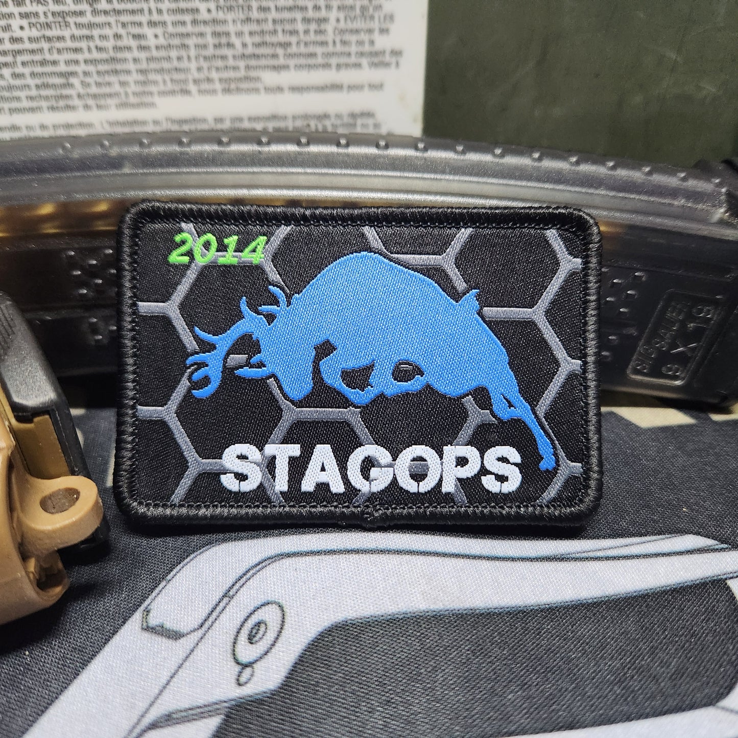 2014 "STAGOPS" OG "Grid" launch logo patch