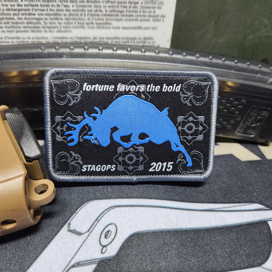 2015 "Fortune Favors the Bold" logo patch