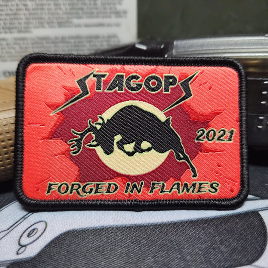 2021 "Forged in Flames!" logo patch