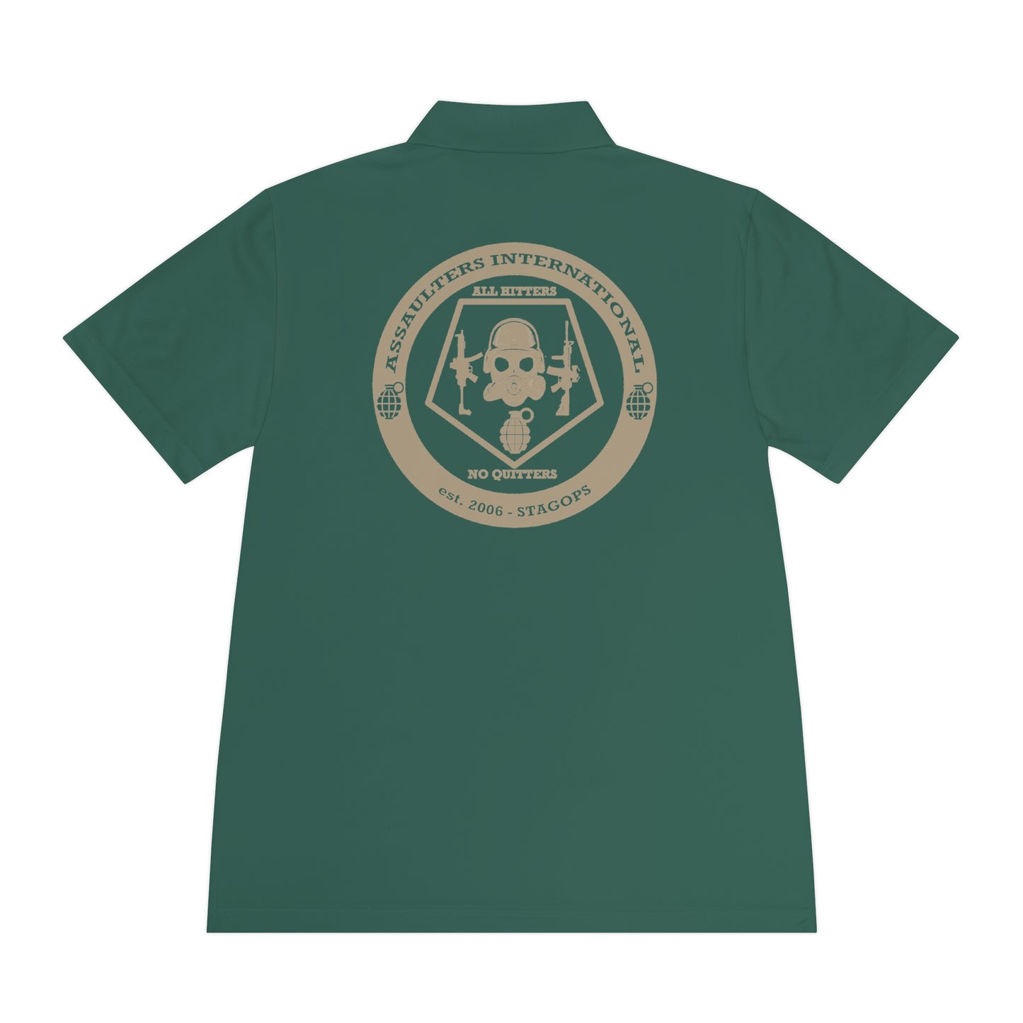 International Assault Workers performance Polo Shirt (Double Print)