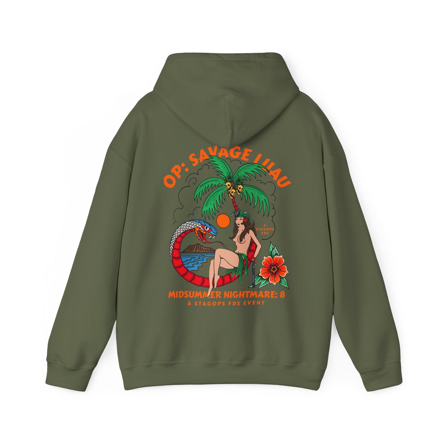 Midsummer Nightmare 8 Hoodie (double sided print)