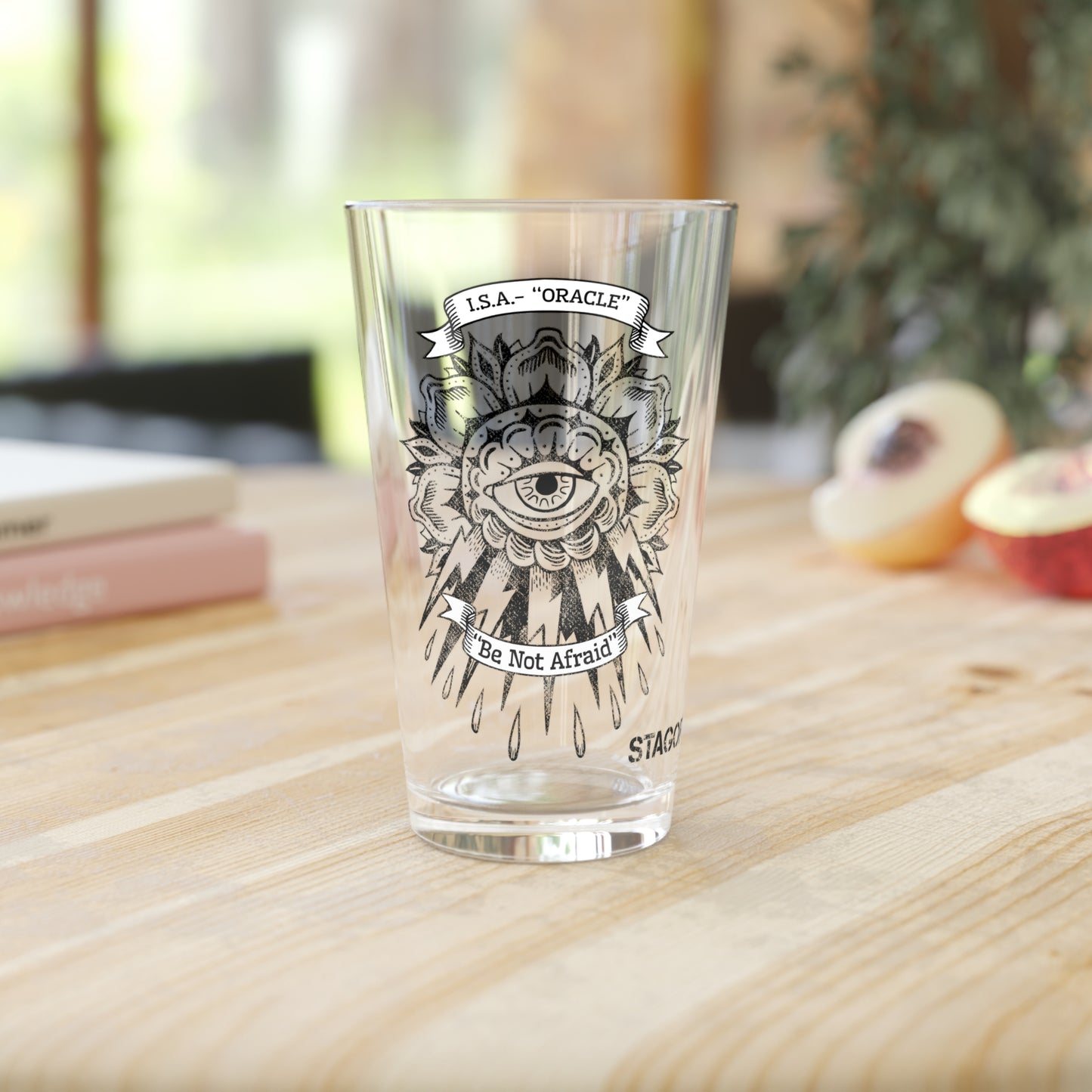 ISA- ORACLE Pint Glass, 16oz (Exclusive)