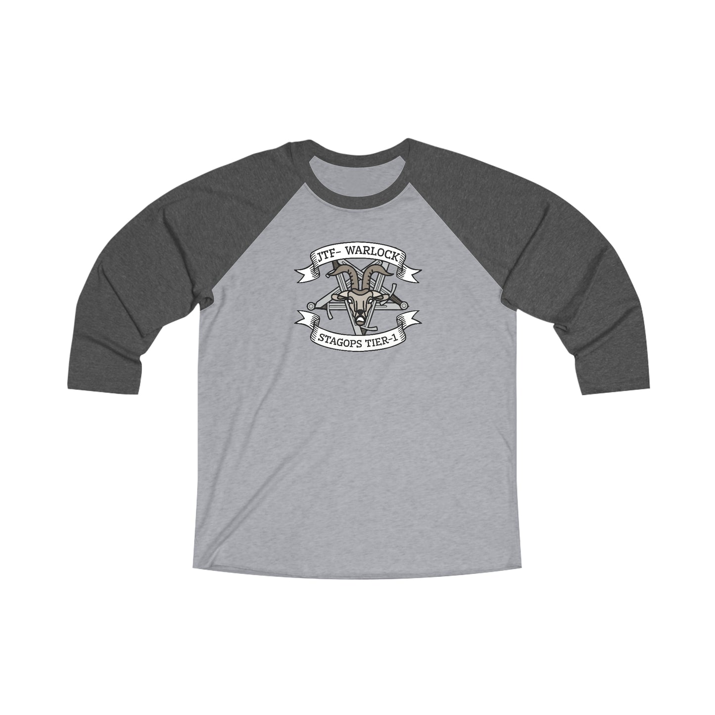 JTF-WARLOCK 3\4 Raglan Tee (Exclusive)