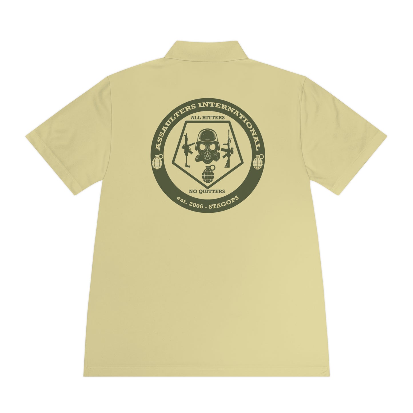 International Assault Workers performance Polo Shirt (Double Print)
