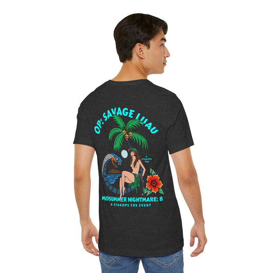 MidSummer Nightmare 8- double print (Front & Back) Tee