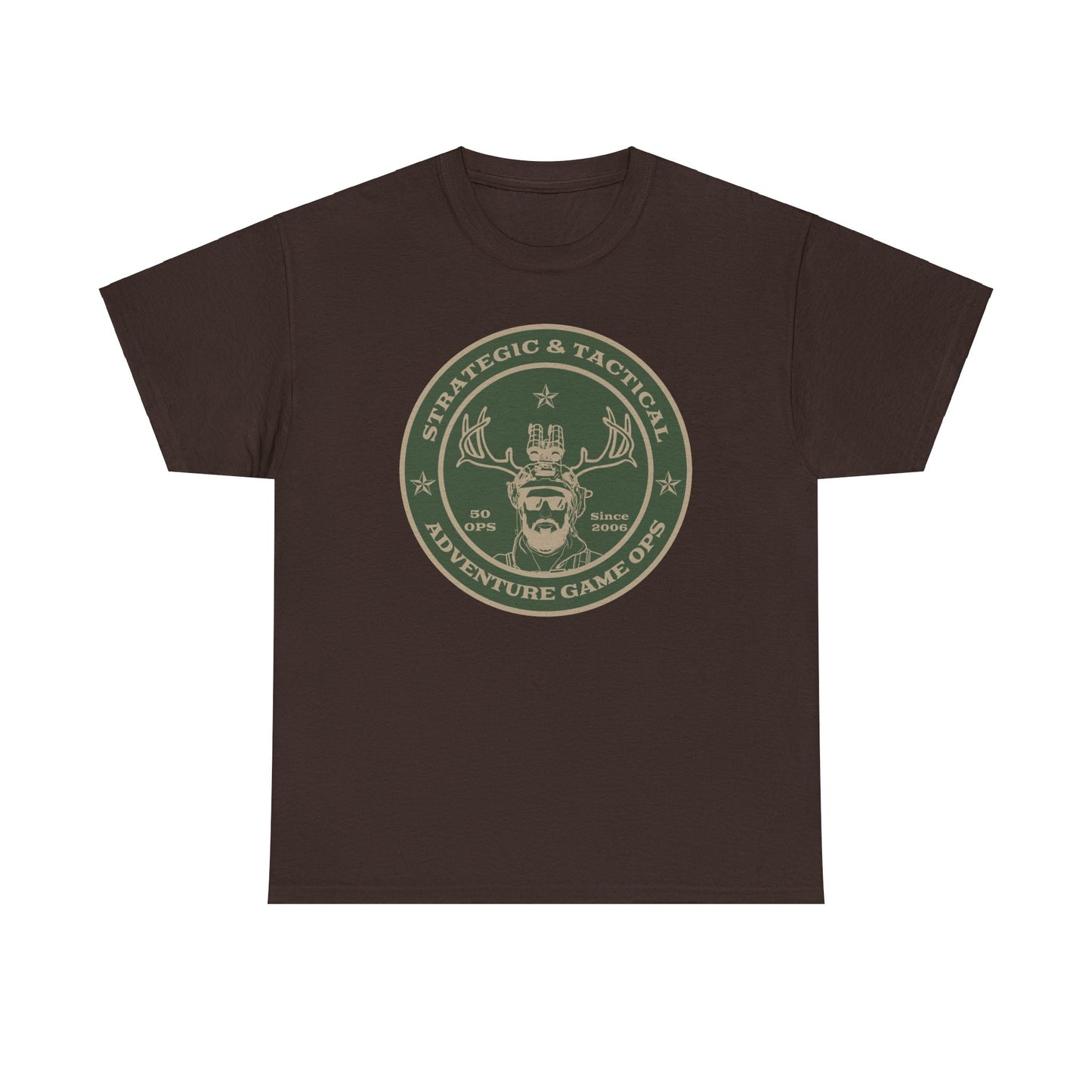 VICE collection- "Camo Caffienated" Heavy Cotton Tee