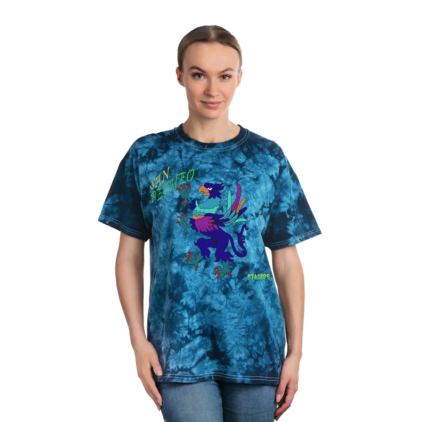Quetzlgriff Tie-Dye Tee