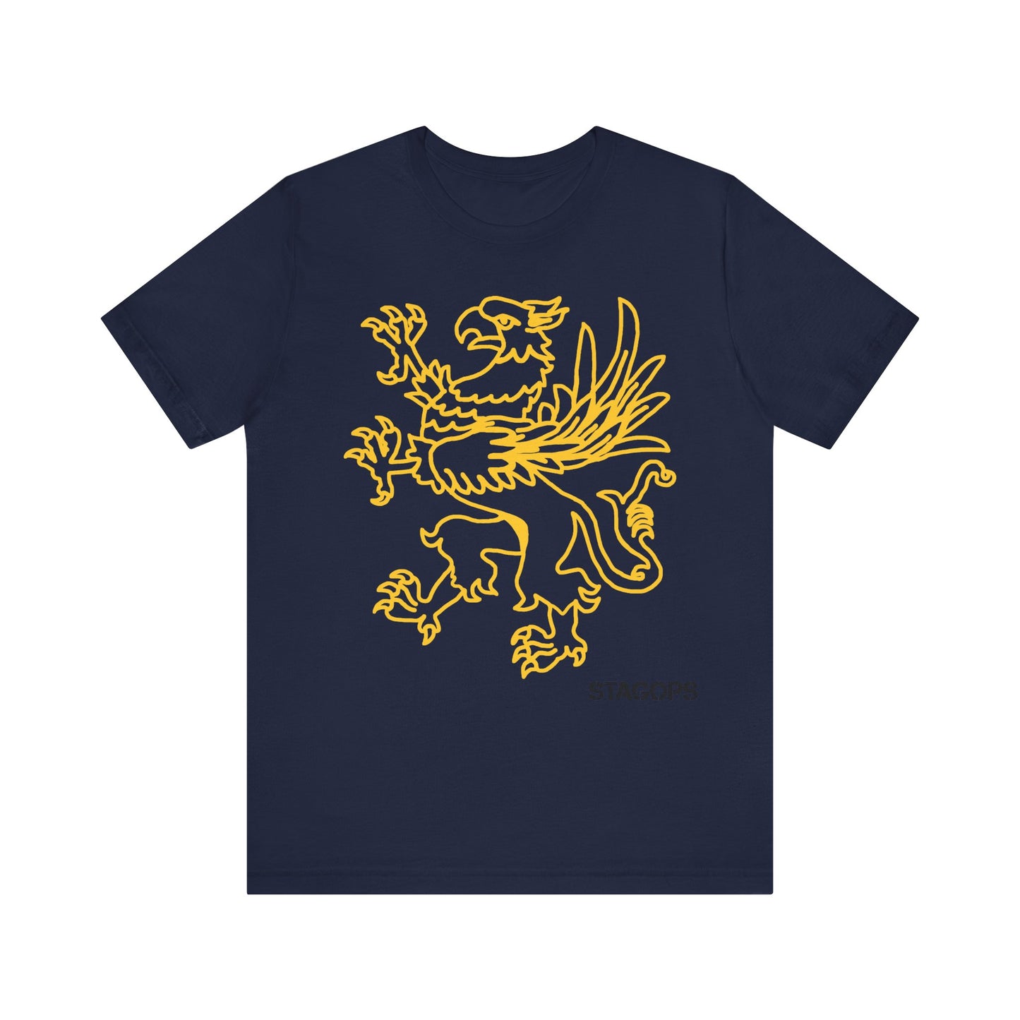 San Petheo Quetzlgriff Distressed line logo Tee