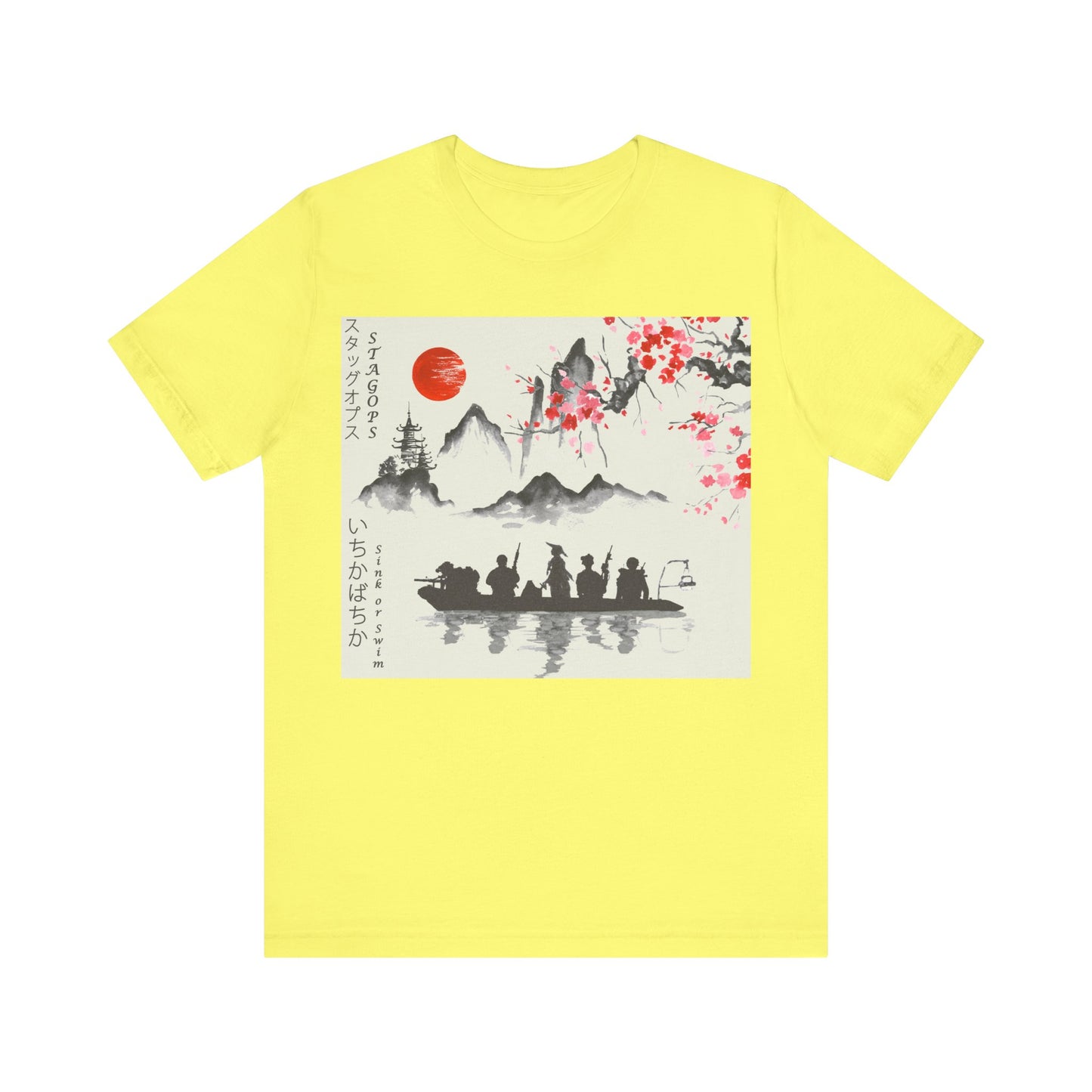 Sink or Swim, Cherry Blossom edition Tee