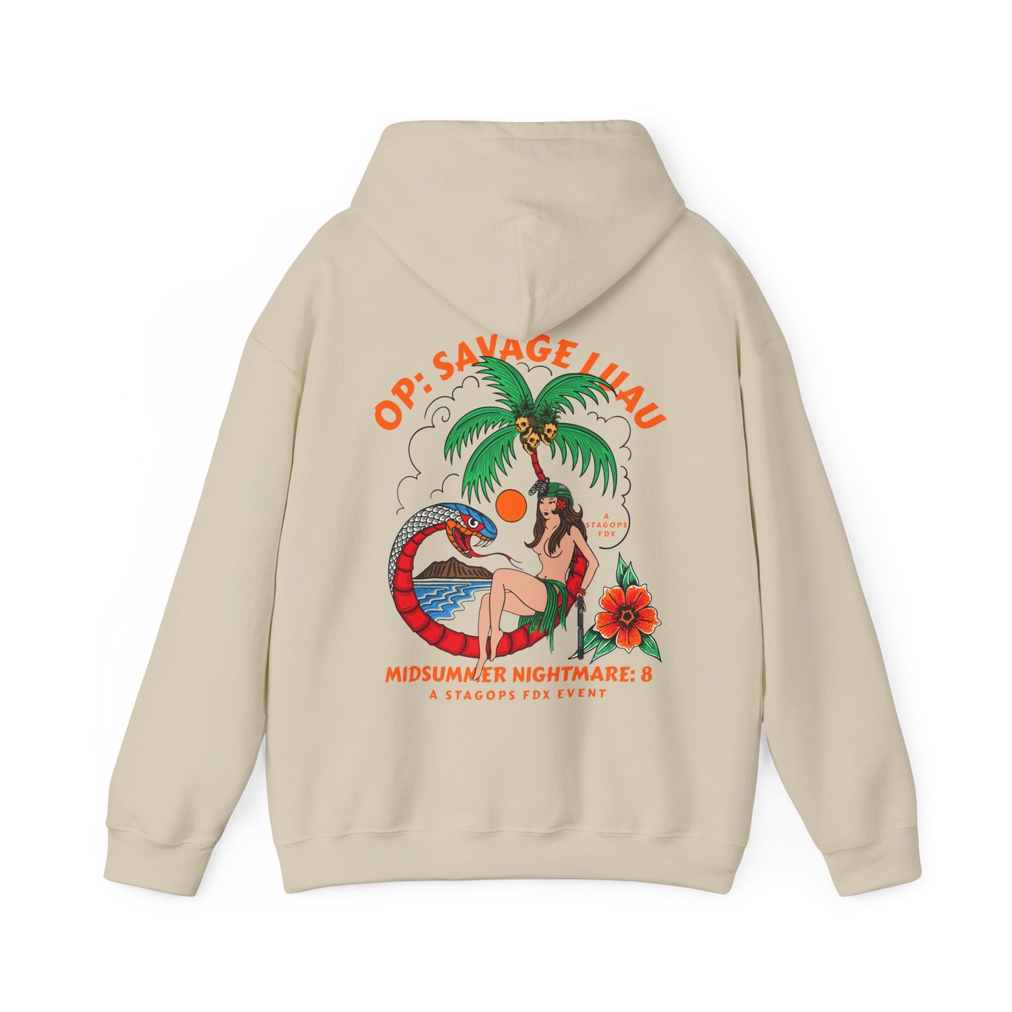 Midsummer Nightmare 8 Hoodie (double sided print)