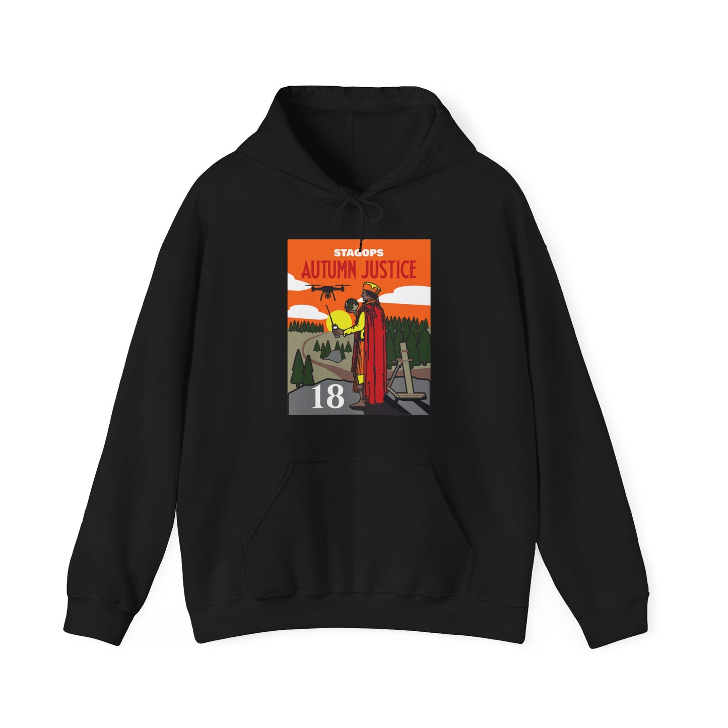 Autumn Justice 18 Hoodie