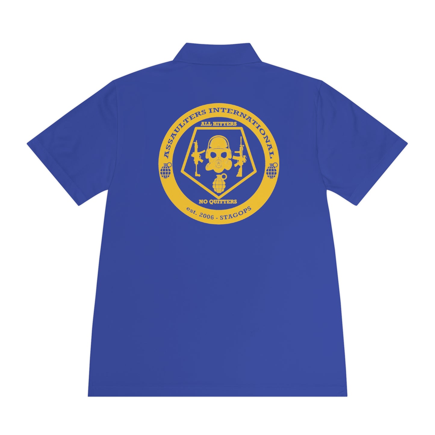 International Assault Workers performance Polo Shirt (Double Print)