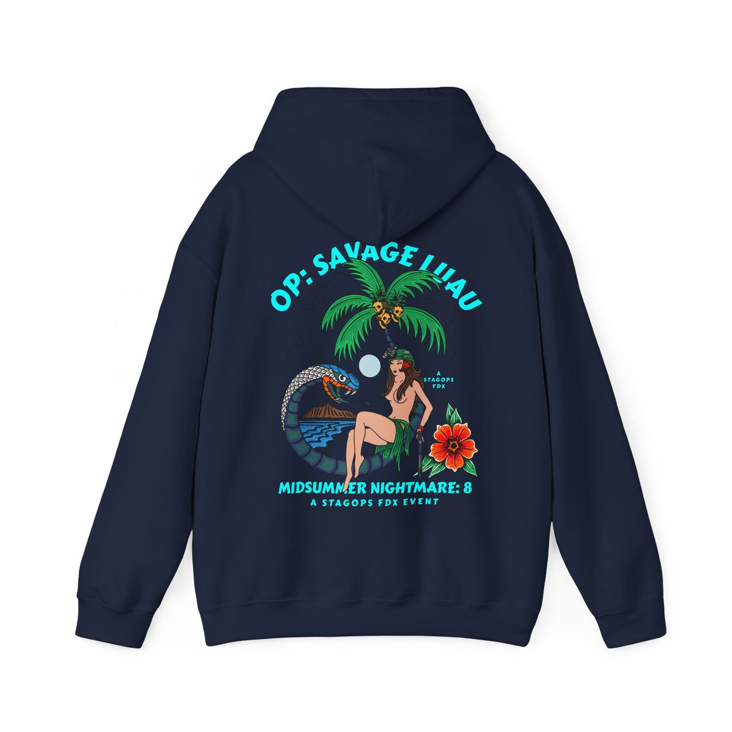 Midsummer Nightmare 8 Hoodie (double sided print)