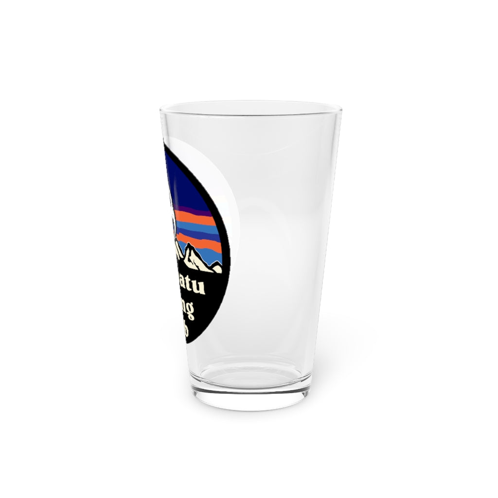 HAMBATU HIKING CLUB Pint Glass, 16oz (Exclusive)