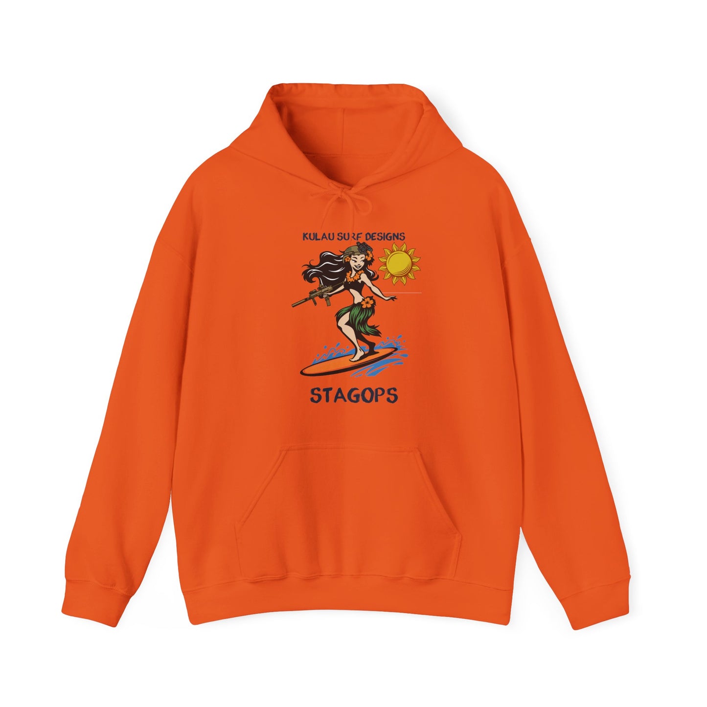 KULAU SURF RAIDERS HOODIE (double sided print) (EXCLUSIVE*)