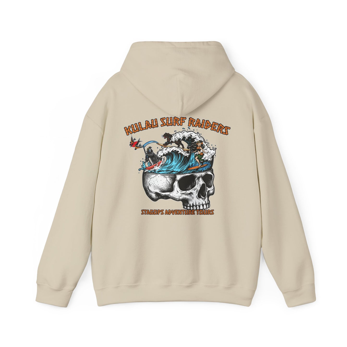 KULAU SURF RAIDERS HOODIE (double sided print) (EXCLUSIVE*)