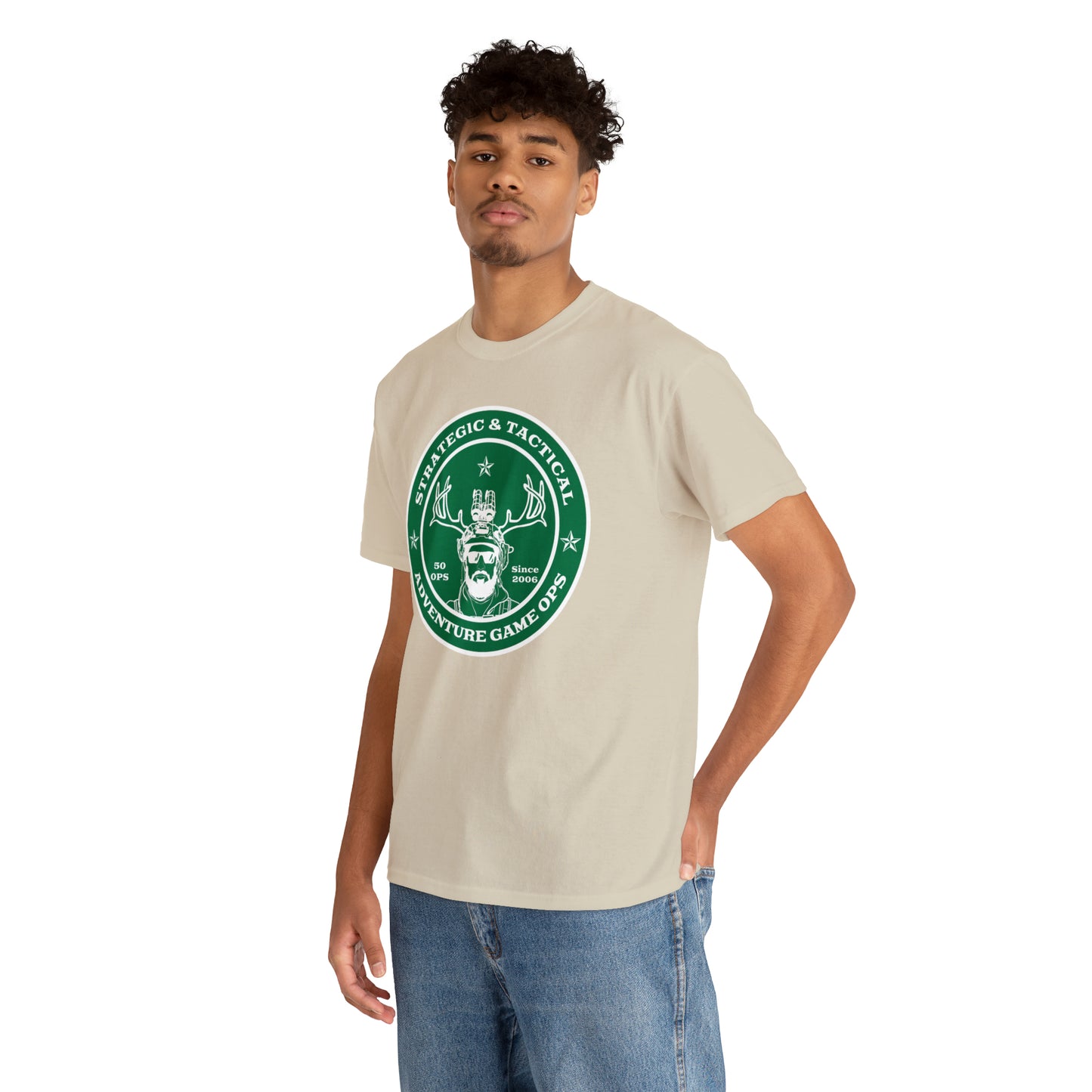 VICE collection- "Brightly Caffienated" Heavy Cotton Tee