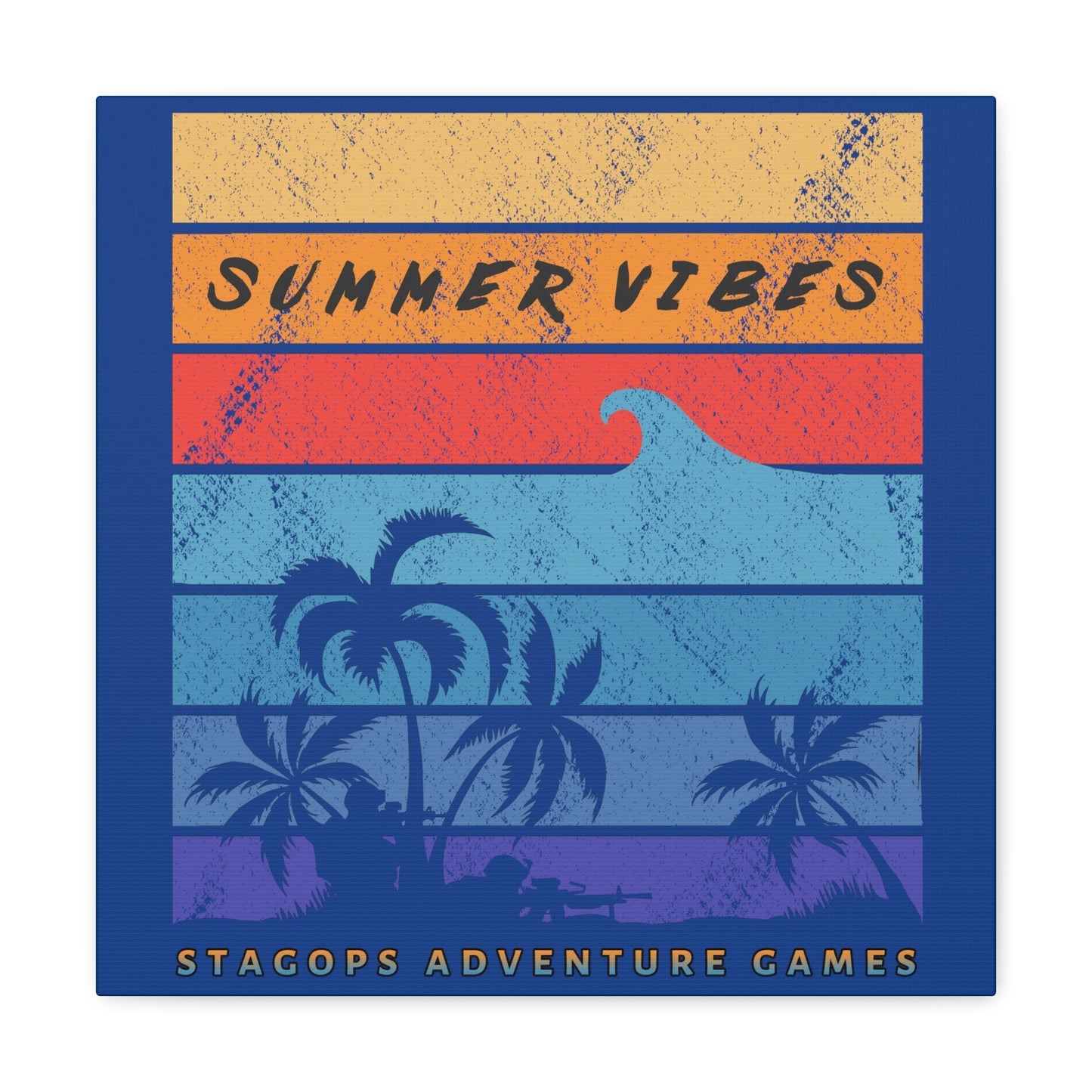 Summer Vibes Canvas Gallery Wrap