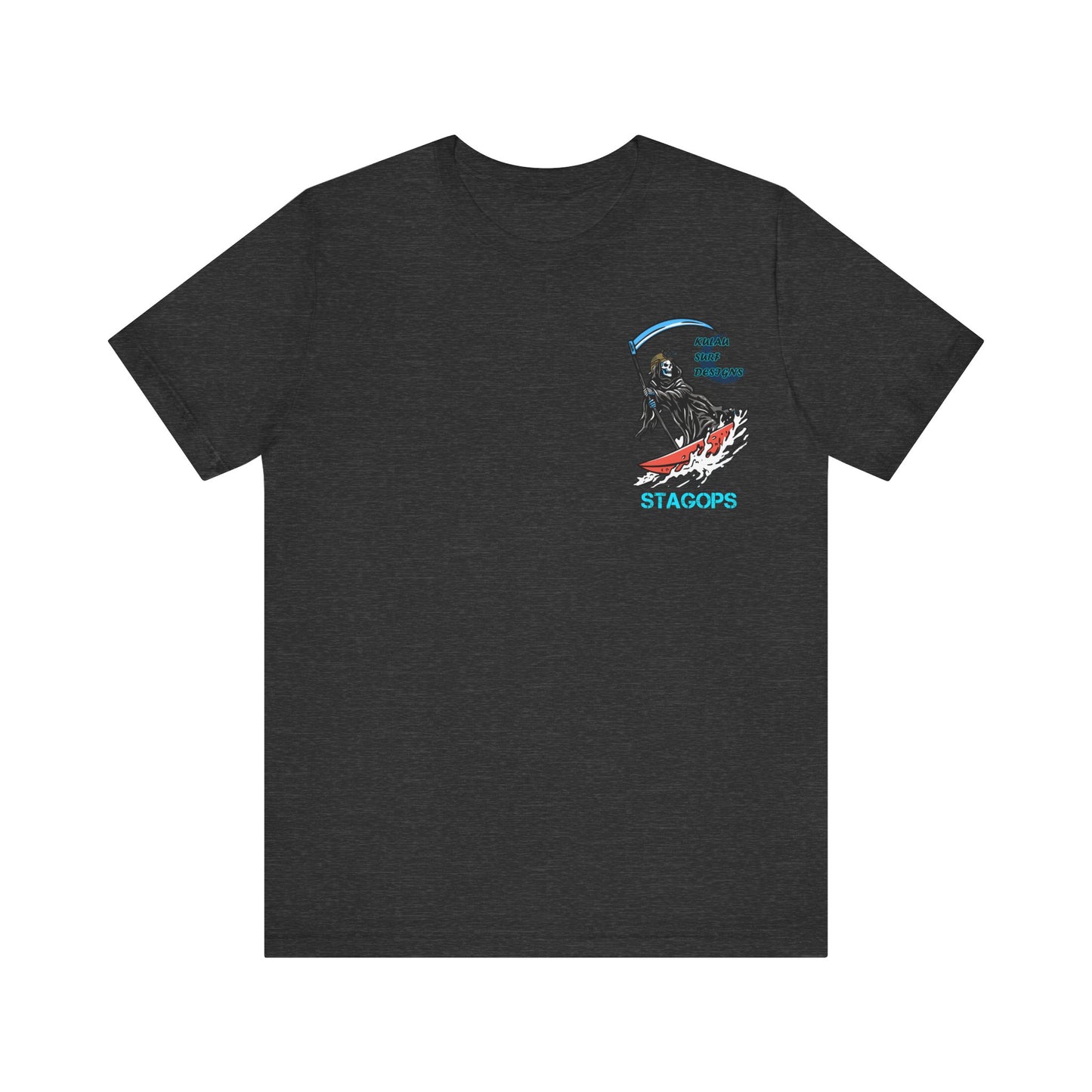 KULAU SURF DESIGNS double print (Front & Back) Tee EXCLUSIVE