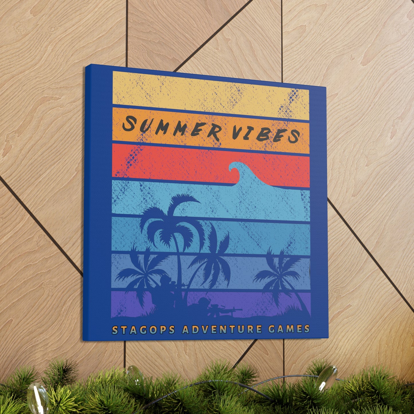 Summer Vibes Canvas Gallery Wrap