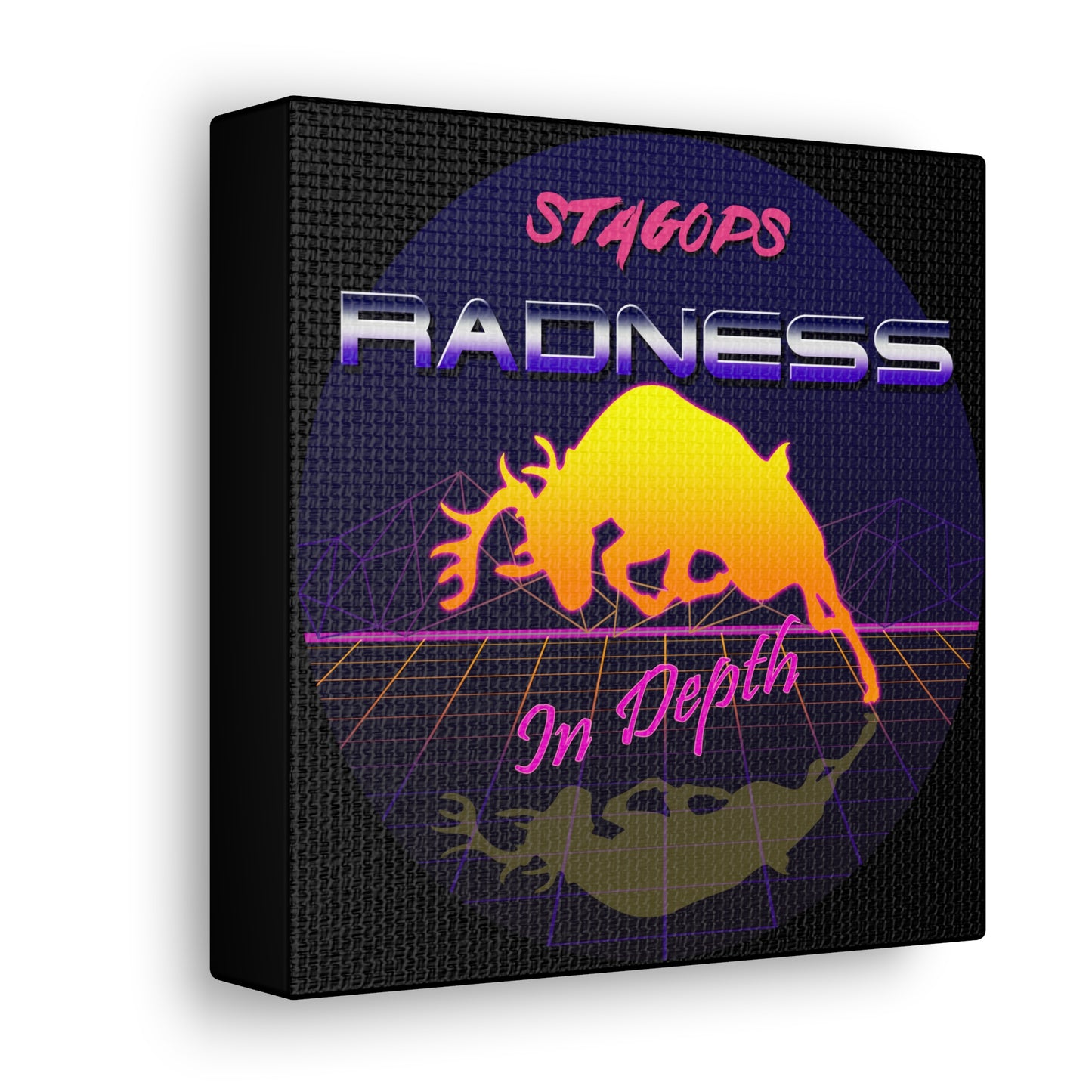 Radness in Depth Canvas Gallery Wrap