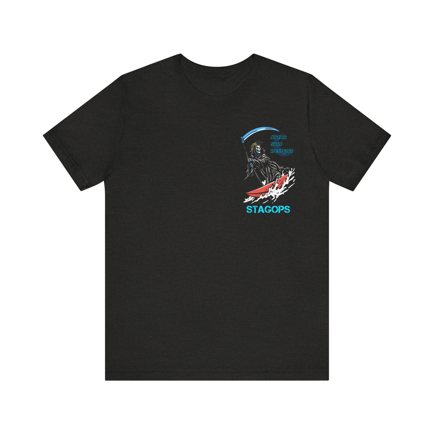 KULAU SURF DESIGNS double print (Front & Back) Tee EXCLUSIVE