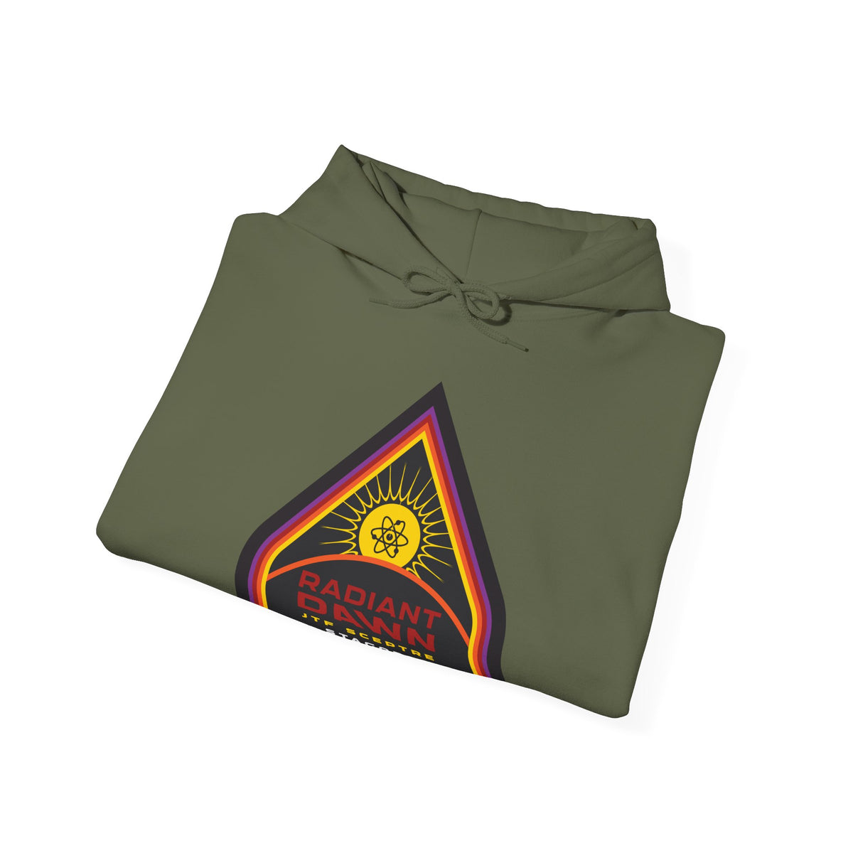 EXCLUSIVE TIER 1/RADIANT DAWN Hoodie- 4 sided deluxe multi-logo print