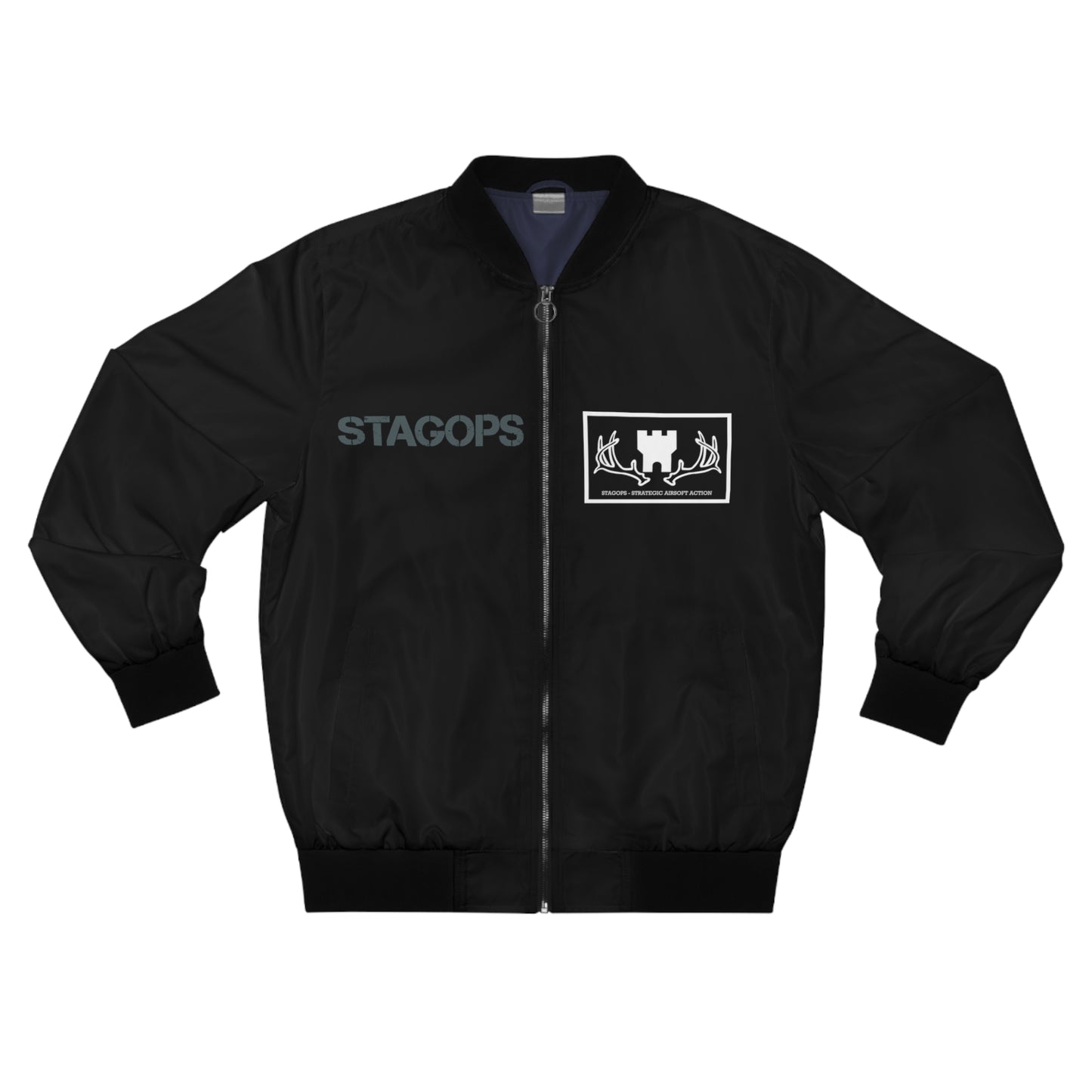 Spring Offensive 16 "Sins of the Fathers" MC style Bomber Jacket (AOP)