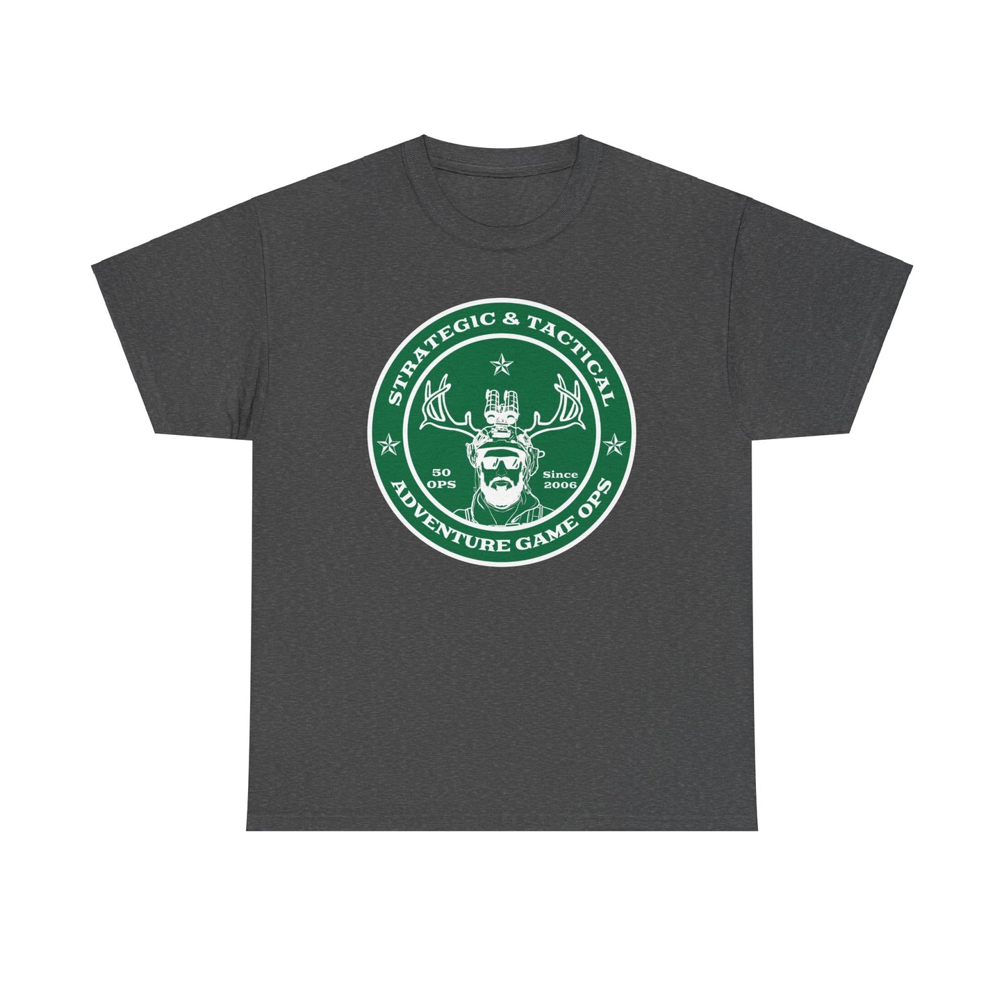 VICE collection- "Brightly Caffienated" Heavy Cotton Tee