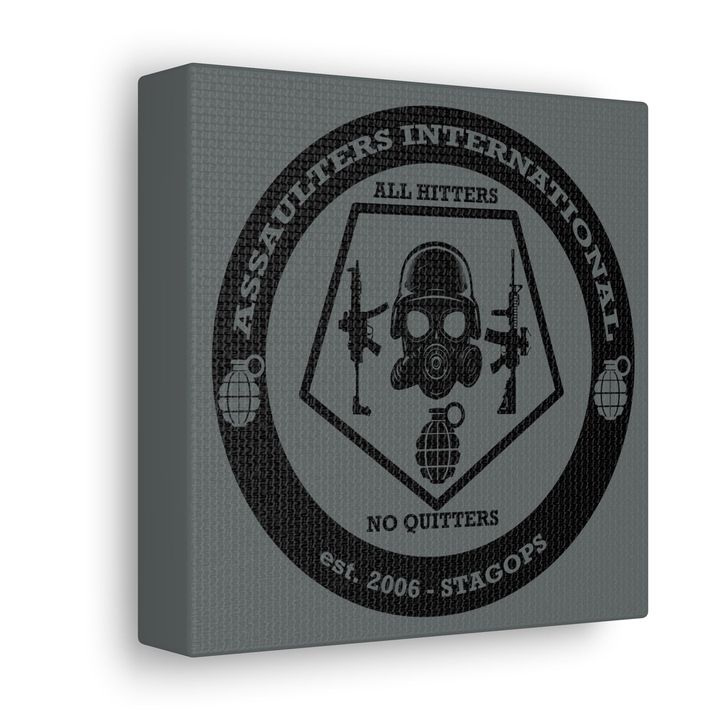 International Assault Workers Union Canvas Gallery Wrap