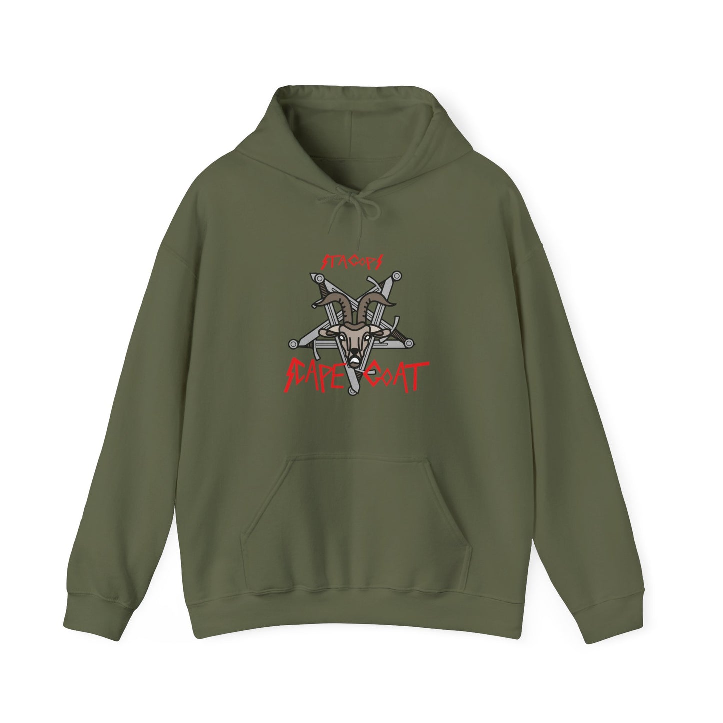 SCAPEGOAT Hoodie- single logo print (Exclusive)