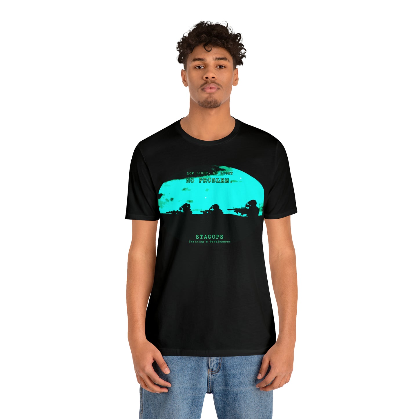 STAGOPS No light No Problem Tee