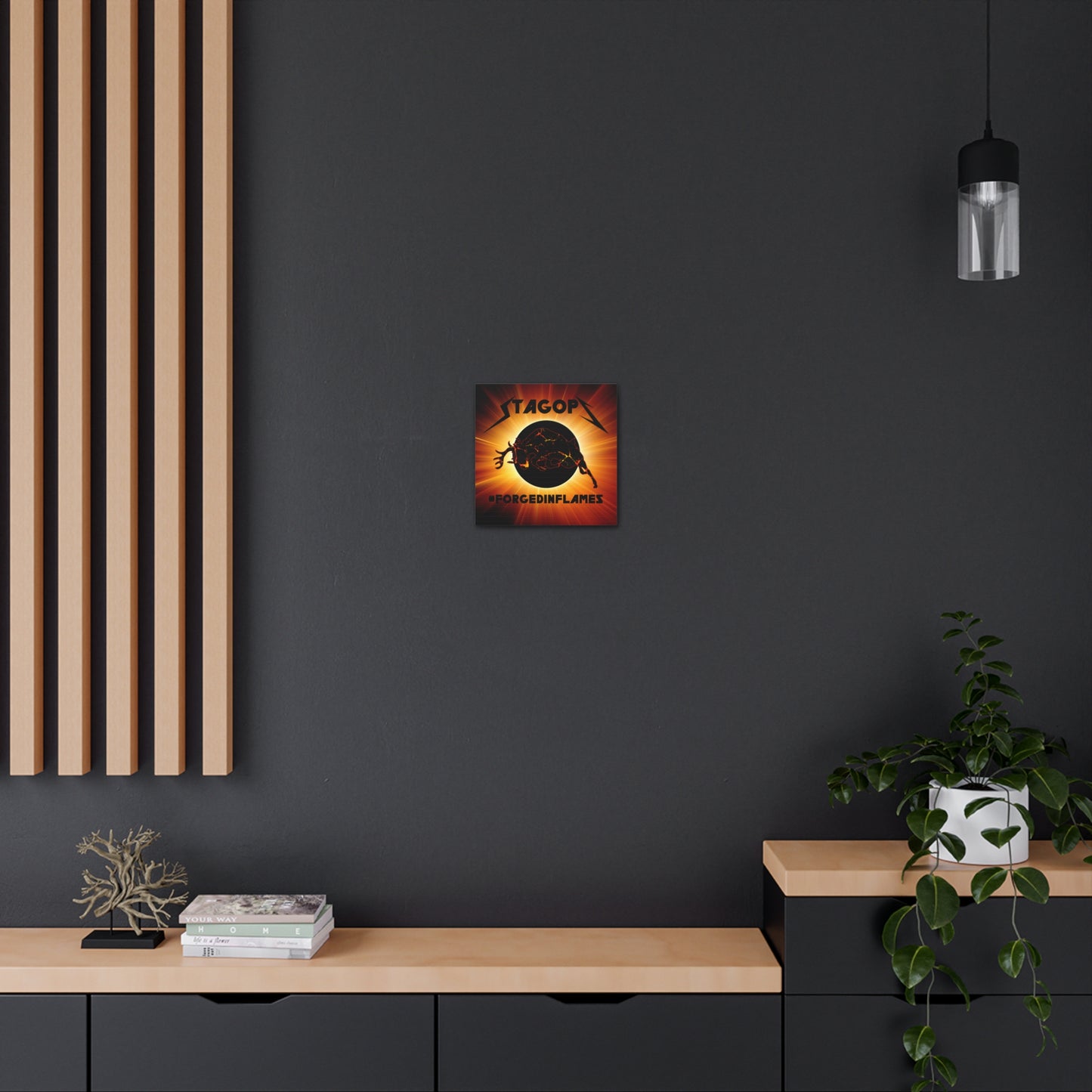 Forged in Flames Canvas Gallery Wrap