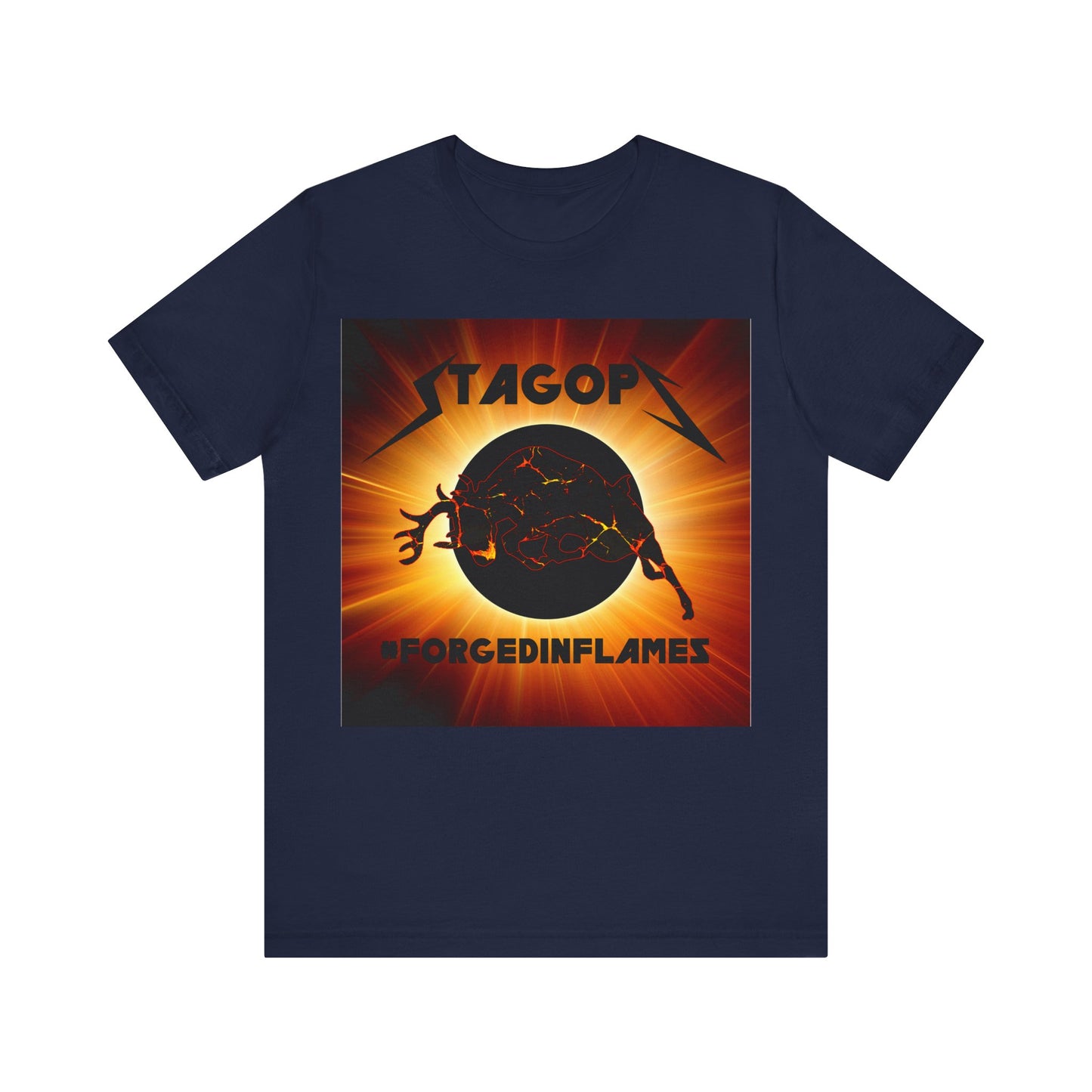 STAGOPS 2021 "Forged in Flames" double sided Tee