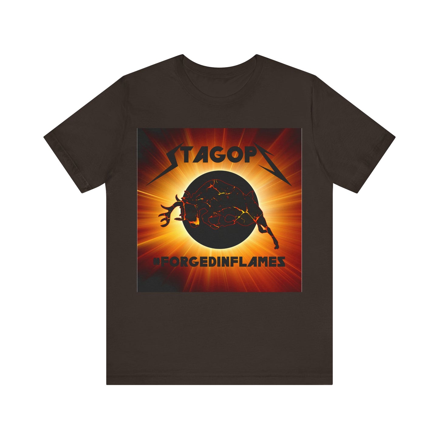 STAGOPS 2021 "Forged in Flames" double sided Tee